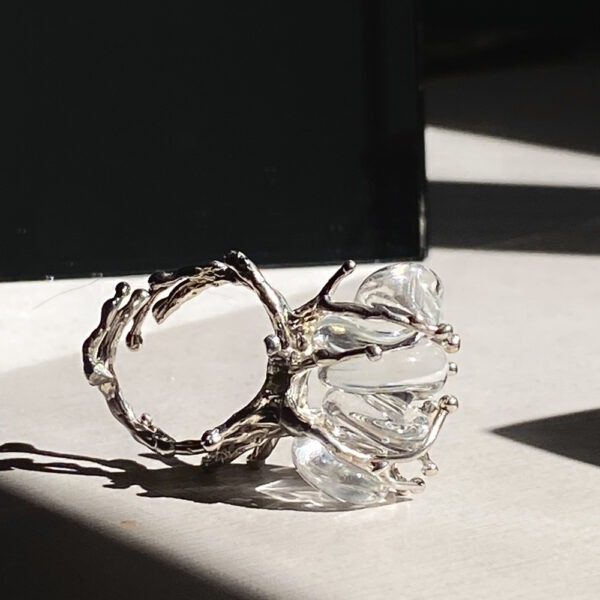 ANEL NUVEM DE CRISTAL