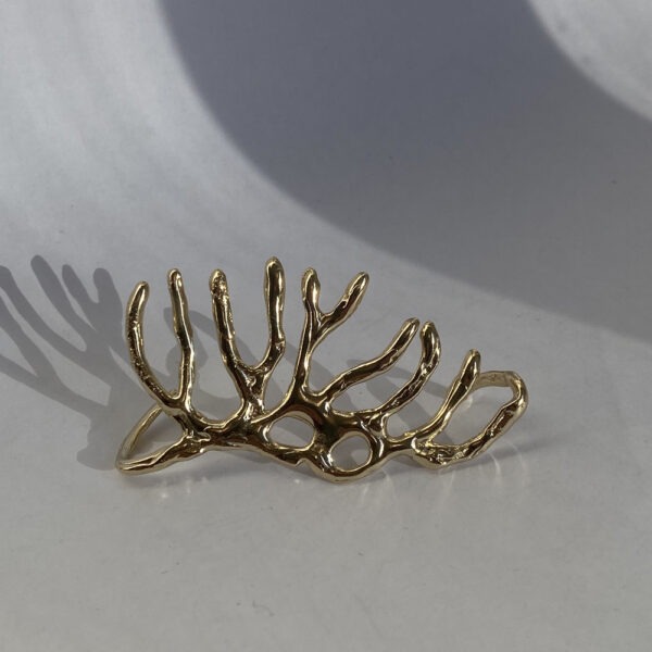 EARCUFF RADIX SOLIS DOURADO