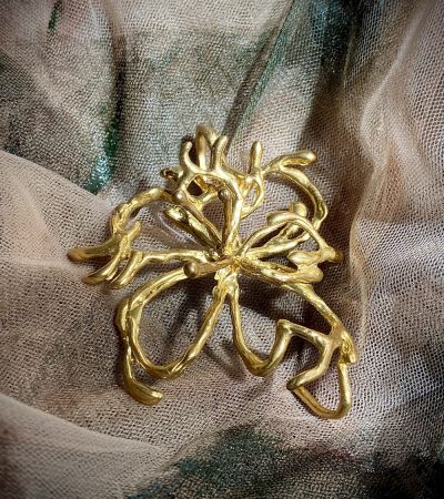 Earcuff flor do acaso